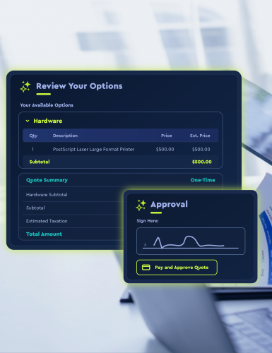 Quote-to-cash collaboration